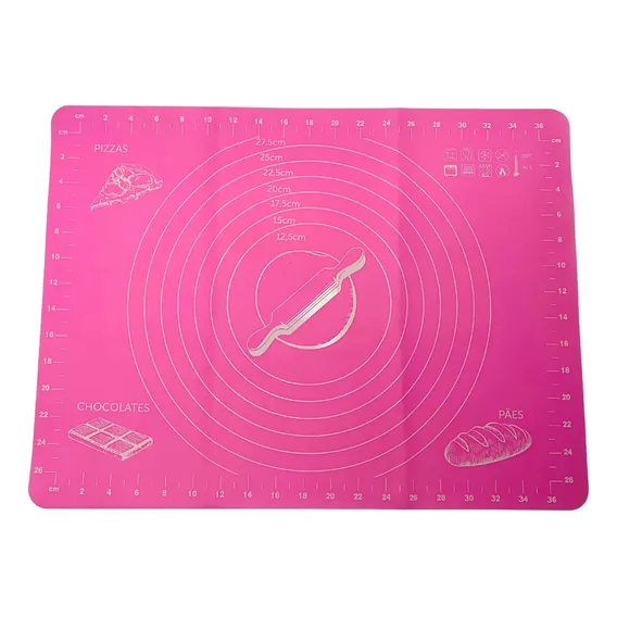Tapete Multiuso Culinário 30x40cm Silicone Antiaderente Foto 1