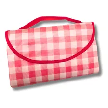 Tapete Para Acampamento Picnic Praia Impermeável Dobrável Cor Vermelho Foto mini  3