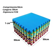 Tapete Para Bebê Eva 50x50x10mm Kit Com 15 Peças Foto mini  3