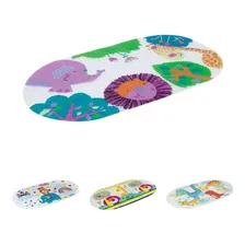 Tapete Para Box Antiderrapante Para Banho Infantil Bebe Cor Selvinha Foto mini 1