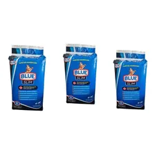Tapete Para Cachorro Blue Slim 30un Kit Com 90 Unidades Foto  mini 1