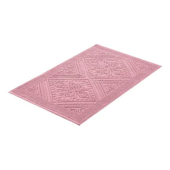 Tapete Para Casa 50x80cm Buddemeyer Tivoli 100% Algodão Cor 3187 - Rose Foto 1