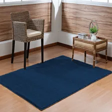 Tapete Para Sala 150 X 200 Cm Classic Azul Jeans Oasis Foto mini 4