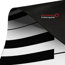Tapete Passadeira Cozinha Piano Antiderrapante 160x50 Cor Branco Foto mini 4