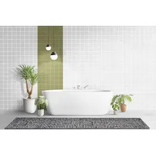 Tapete Passadeira Emborrachada Pvc Antiderrapante 0,43x3,00m Cor São Paulo Cinza Foto mini  2