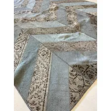 Tapete Persa Legitimo Feito A Mão Vintage Patchwork 179x236 Foto mini 3