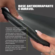 Tapete Personalizado Capacho 70x50 Com Sua Logomarca Cor Preto Foto mini 4
