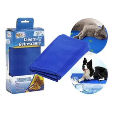 Tapete Refrescante Gelado 65cm X 50cm Para Pet Caes Western Cor Azul Foto mini  3