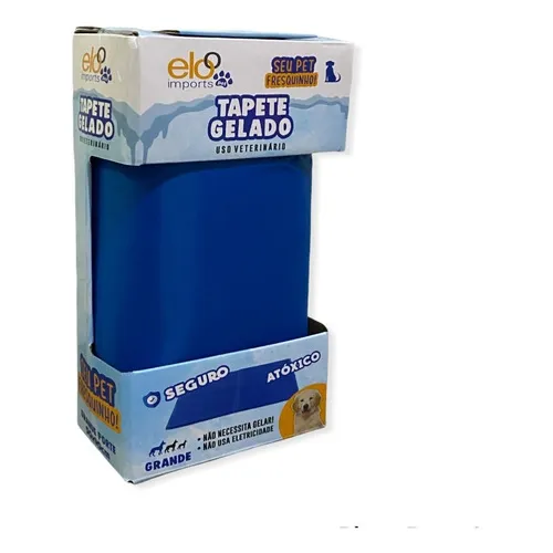 Tapete Refrescante Gelado Grande 90 X 50 Caes E Gatos Pet Foto 1