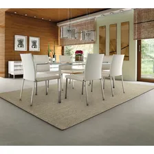 Tapete Sisal Sintético São Carlos New Palha 2,50x3,50 Cor Bege Foto mini 1