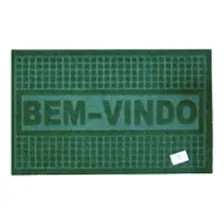 Tapete Tapete Bem Vindo Cor Verde Bem Vindo - De 40cm X 60cm Foto mini 1