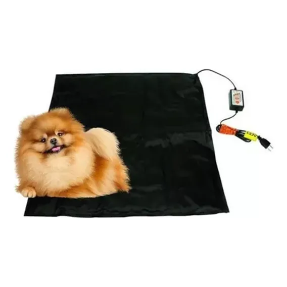 Tapete Térmico Elétrico Pet 60x60cm Controle Temp Almofada 127/220v Foto 1
