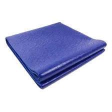 Tapete Yoga Mat Dobrável Em Tpr Eco + Borracha Natural H055 Cor Azul Foto mini 2