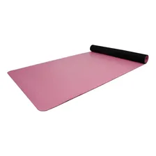 Tapete Yoga Mat Em Pu + Borracha Natural Eco Hopumanu Cor Rosa Foto mini  2