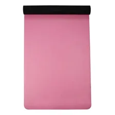 Tapete Yoga Mat Em Pu + Borracha Natural Eco Hopumanu Cor Rosa Foto mini  3