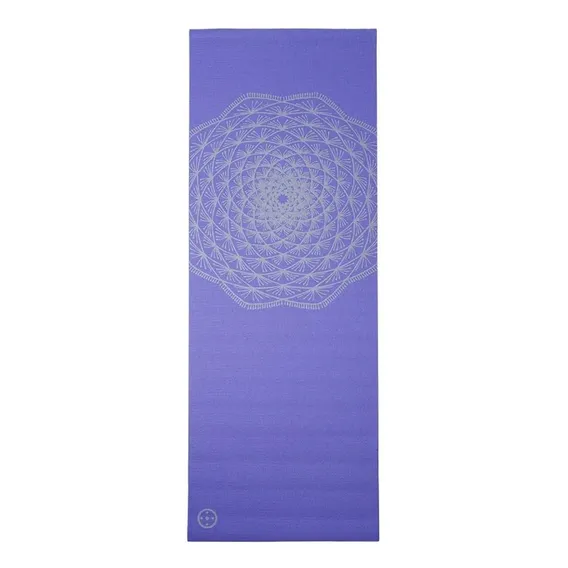 Tapete Yoga Mat Em Pvc Eco Com Impressão Hopumanu Cor Roxo Foto 1