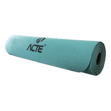 Tapete Yoga Mat Master Acte Azul/preto - T137-az Foto mini 2