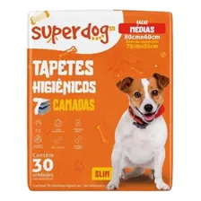 Tapetes higiênicos Super Dog 80 x 60 cm com 30 unidades Foto mini 2