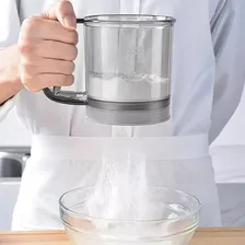 Tapioqueira Copo Peneirar Cozinhar Farinha Tapioca Portátil Foto mini 2