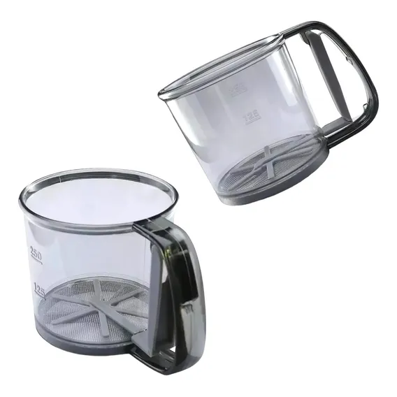 Tapioqueira Copo Peneirar Cozinhar Farinha Tapioca Portátil Foto 1