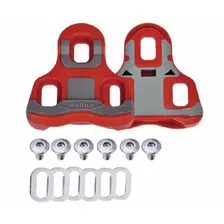 Taquinho Taco Look Keo Vermelho 6° Pedal Speed De Bike Foto mini 1
