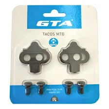 Taquinho Tacos Sapatilha Pedal Clip Encaixe Mtb Padrão Spd Foto mini 2