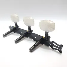 Tarracha Tarraxas Violão Aço Pino Fino Preto Deval 201bk Foto mini 3