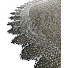 Tarrafa Corrente Pacu Tilápia Fio 60 25mts 3 Altura Cor Branco Foto mini  2