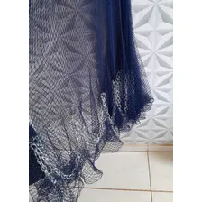 Tarrafa Multifilamento 10 Mtrs Corrente Fio 18 Pacu Tilapia Cor Azul Foto mini  2