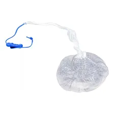 Tarrafa Piabeira Fio 0,25 Malha 12 Roda 6 Mts Pesca Tilapia Foto mini 3