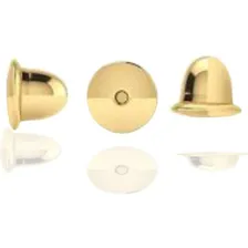 Tarraxa Brinco Baby Infantil Ouro 18k Foto  mini 1