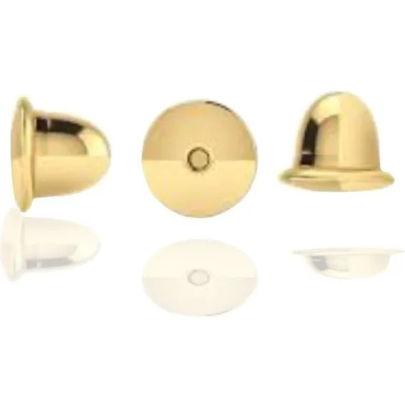 Tarraxa Brinco Baby Infantil Ouro 18k Foto 1
