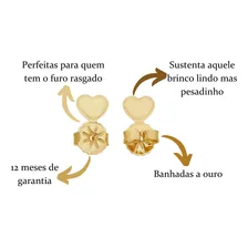Tarraxa Mágica Levanta Orelha Rasgada Kit 5 Pares Semijóia Foto mini 3
