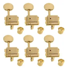 Tarraxa Tarracha Guitarra Strato Dourada Gotoh Sd91 6 Linha Foto  mini 1