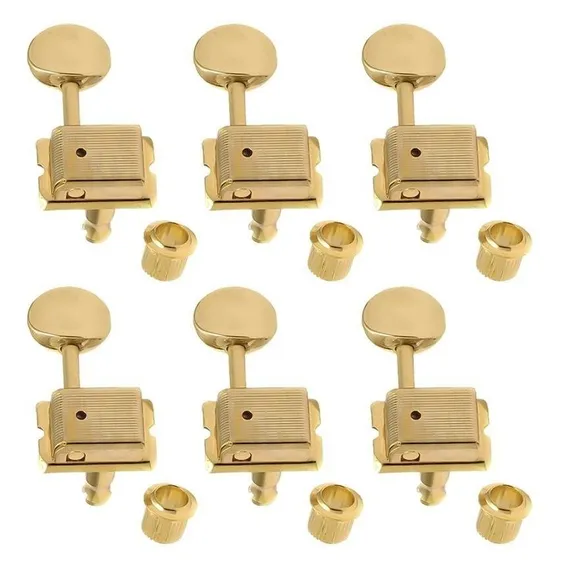 Tarraxa Tarracha Guitarra Strato Dourada Gotoh Sd91 6 Linha Foto 1