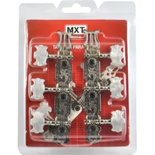 Tarraxa Tarracha Violão Nylon Pino Fino Cromado Mxt Profissional Foto mini 1