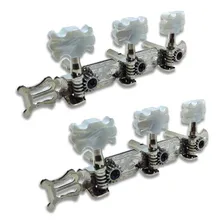 Tarraxa Tarracha Violão Nylon Pino Fino Cromado Mxt Profissional Foto mini 2