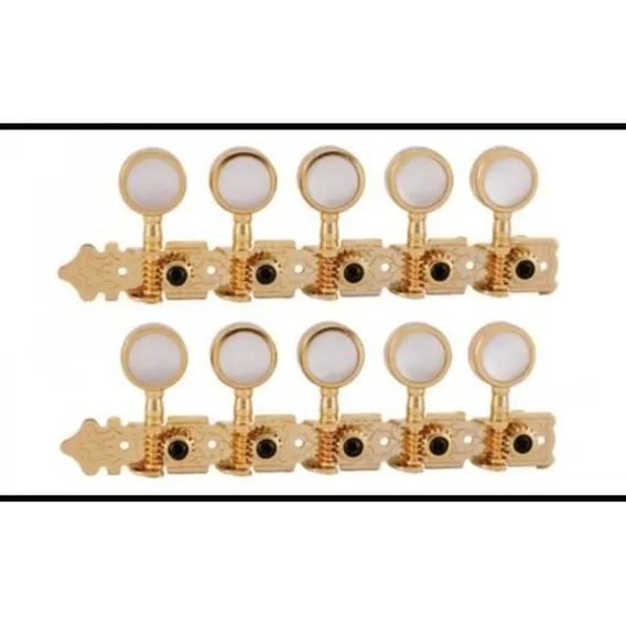 Tarraxa Viola Deval Gold 507 - 10 Cordas Pino Fino Foto 1
