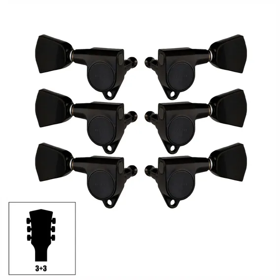 Tarraxas Blindada Tulipa 18 Dentes Les Paul 3x3 Gotoh Sg301 Foto 1