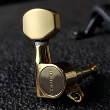 Tarraxas Blindadas Guitarra Condor Dourado Fosco 6 Em Linha Foto mini 2