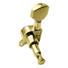 Tarraxas Blindadas Guitarra Condor Dourado Fosco 6 Em Linha Foto mini 3