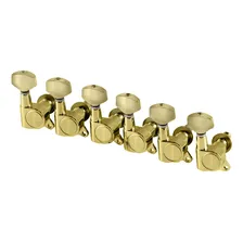 Tarraxas Blindadas Guitarra Condor Dourado Fosco 6 Em Linha Foto mini 1