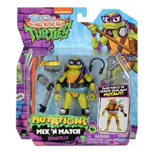 Tartarugas Ninja: Hist贸rias Mutantes, Boneco 12cm Acess贸rios Foto mini 1