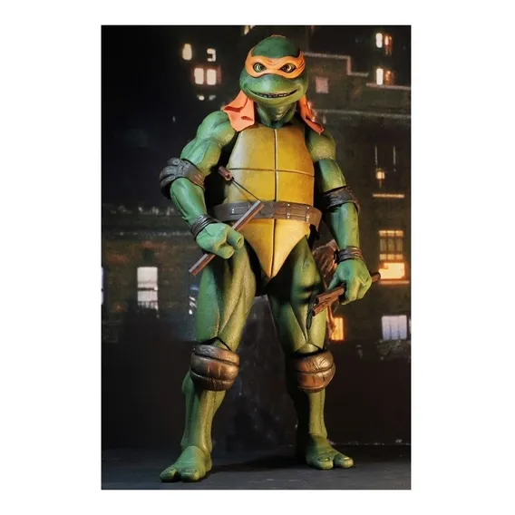Tartarugas Ninja Michelangelo 1990 Movie Neca Tmnt 18cm Foto 1