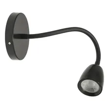 Taschibra Arandela Articulável Led Direct Preta 4w 6500k Foto  mini 1