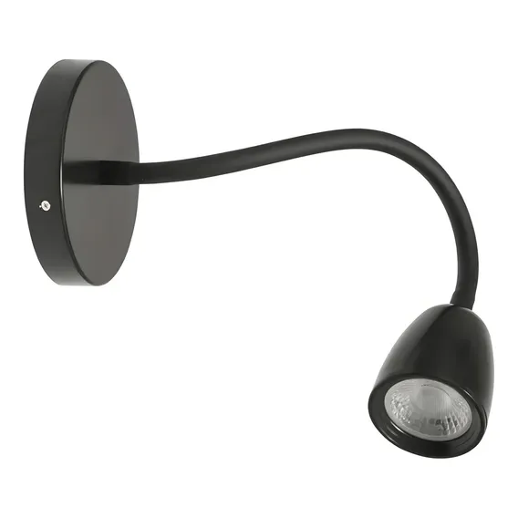 Taschibra Arandela Articulável Led Direct Preta 4w 6500k Foto 1