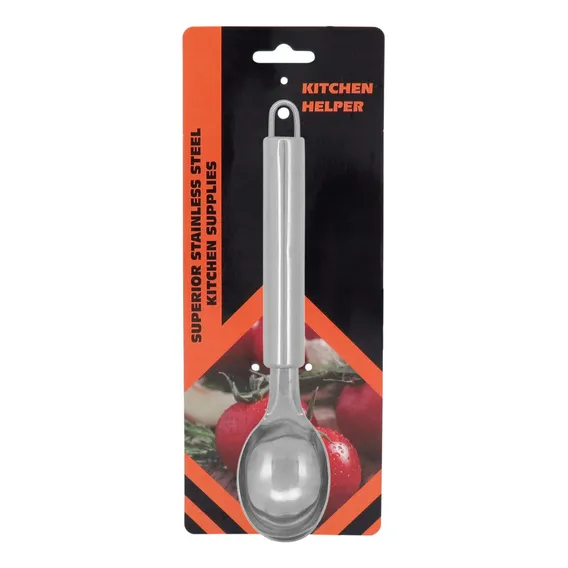 Tasty Colher Sorvete 20x4x4cm Inox Prata Foto 1