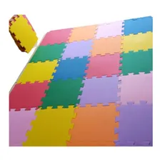 Tatame Eva 50x50x10m Kit Com 20 Peças Com Bordas Foto mini 2