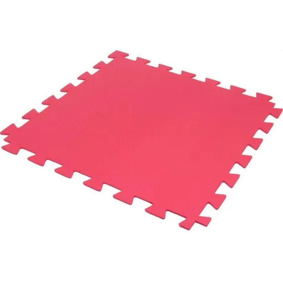 Tatame Eva Vermelho 1x1m 15mm Foto 1