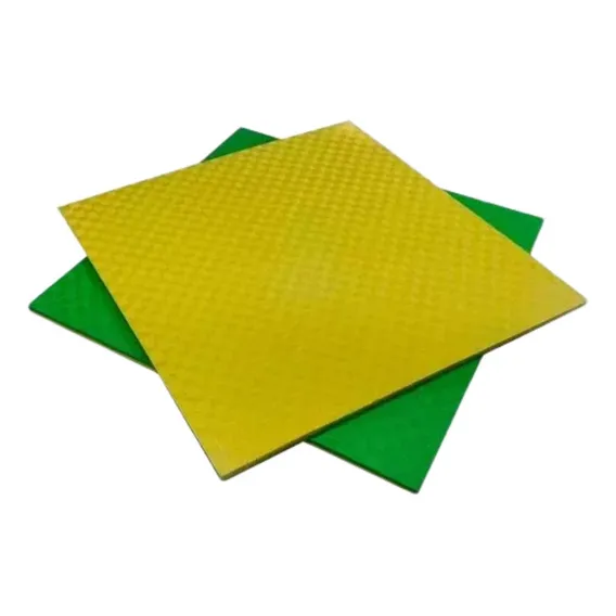 Tatame Tapete Eva 100x100x2cm 20mm Amarelo E Verde Foto 1
